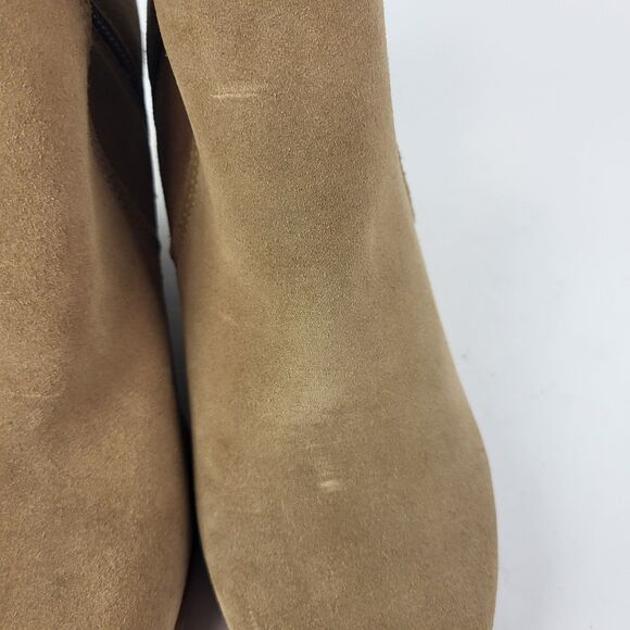 La Canadienne Krista Waterproof Wedge Bootie Tan Brown Size 9M - Picture 8 of 14